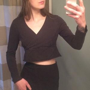Long Sleeve Crop Top